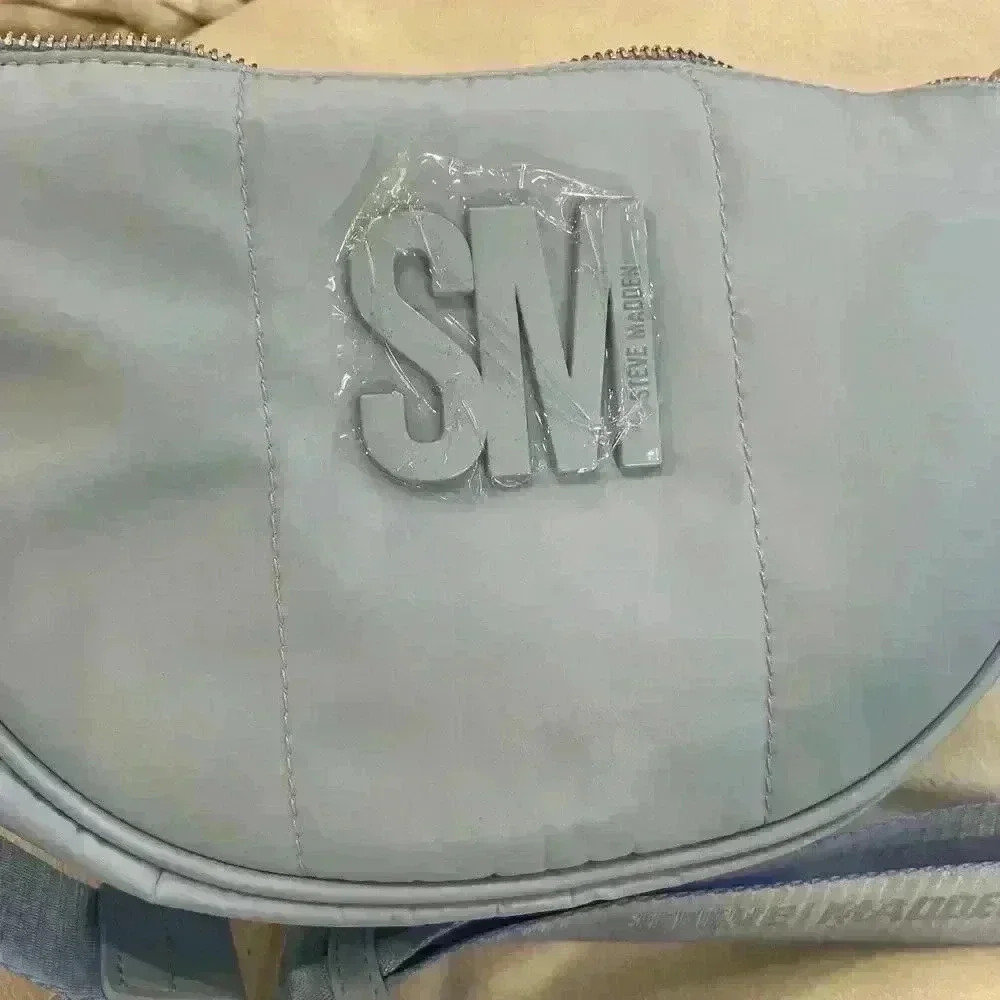 Steve Madden BDREWWW Cornflower Blue Crossbody with Pouch Sling Fanny Pack NWT